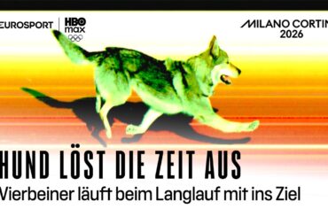 Bild des Tages! Hund crasht Zieleinlauf | Olympia 2026 | Skilanglauf Teamsprint | Frauen