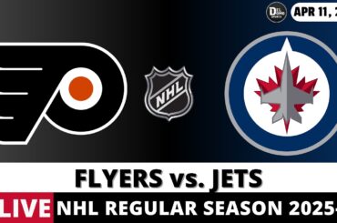 PHILADELPHIA FLYERS VS WINNIPEG JETS LIVE 🏒 NHL Game Score Radio Play-by-Play