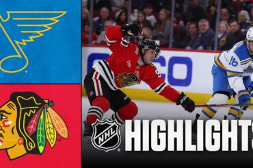 Blues vs. Blackhawks | NHL Highlights | April 11, 2026