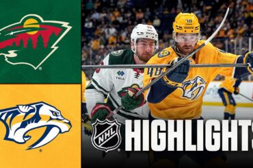 Wild vs. Predators | NHL Highlights | April 11, 2026