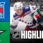 Rangers vs. Stars | NHL Highlights | April 11, 2026