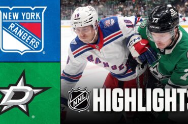 Rangers vs. Stars | NHL Highlights | April 11, 2026