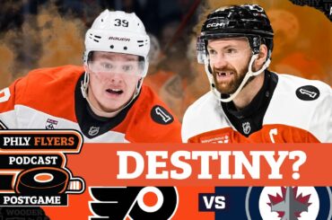 POSTGAME: Captain Sean Couturier leads Flyers to BLOWOUT win in Winnipeg