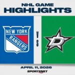 NHL Highlights | Rangers vs. Stars - April 11, 2026