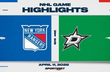 NHL Highlights | Rangers vs. Stars - April 11, 2026