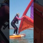 #Windsurfing lessons on Slingshot tracker & Irig #duotone #slingshotSUP #windsurf  #sup #inflatable