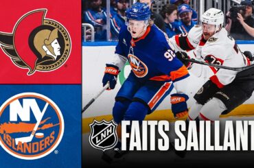 Sénateurs vs Islanders | 11/04/26 | Faits saillants