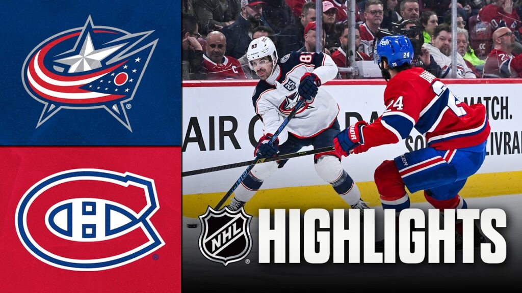 Blue Jackets vs. Canadiens | NHL Highlights | April 11, 2026