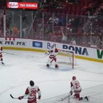 Carolina Hurricanes goalie Brandon Bussi warms up 3/24/26