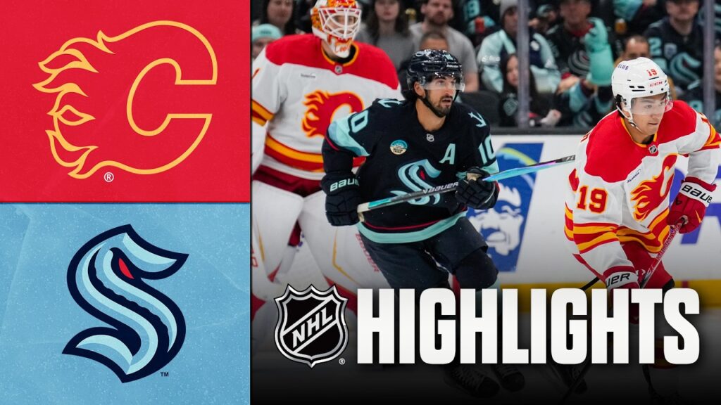 Flames vs. Kraken | NHL Highlights | April 11, 2026