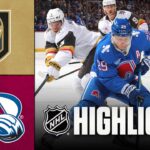 Golden Knights vs. Avalanche | NHL Highlights | April 11, 2026