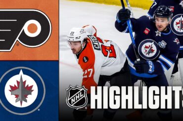 Flyers vs. Jets | NHL Highlights | April 11, 2026