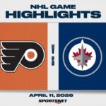 NHL Highlights | Flyers vs. Jets - April 11, 2026