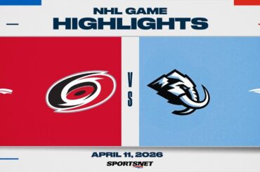 NHL Highlights | Hurricanes vs. Mammoth - April 11, 2026