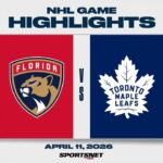 NHL Highlights | Panthers vs. Maple Leafs - April 11, 2026