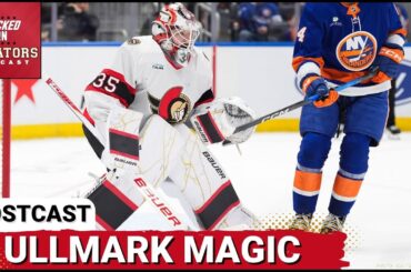 POST CAST: BRADY TKACHUK INJURED, LINUS ULLMARK CLUTCH IN OTTAWA SENATORS SHUTOUT WIN OVER ISLANDERS
