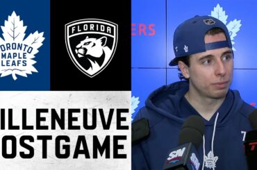 William Villeneuve | Post Game vs Florida Panthers | April 11, 2026