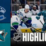 Canucks vs. Sharks | NHL Highlights | April 11, 2026