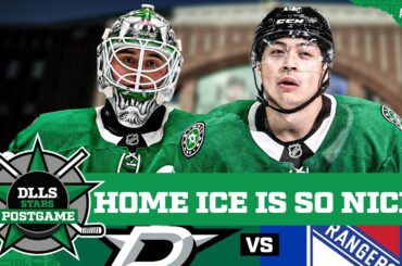 Oettinger’s 22 Saves Leads Stars To 2-0 Shutout Of NY Rangers, Clinch Home Ice | DLLS STARS POSTGAME
