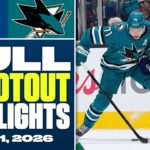 Vancouver Canucks at San Jose Sharks | FULL Shootout Highlights - April 11, 2026