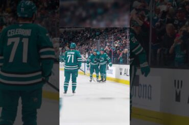 THAT'S ✌️FOR CHERNY! #hockey #nhl #sharks