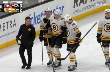 Zadorov se blesse après avoir été frappé par Bolduc