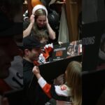 Brought in Garnet’s home team to help deliver the news. 🧡 #shorts