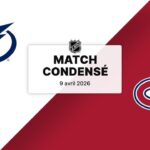 Match condensé : Lightning @ Canadiens 9/4/2026 | 50e BUT DE CAUFIELD ! | (79/82) (47-22-10)