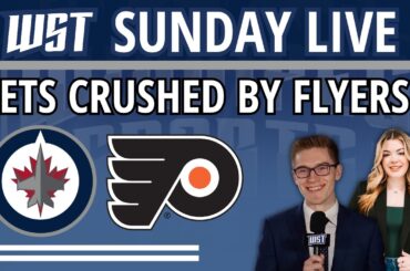 Winnipeg Jets crushed 7-1 by Flyers, loss brings elimination closer | WST Sunday Live