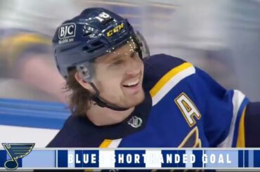 Pavel Buchnevich assists on Thomas shorthanded goal vs Kraken (28 feb 2023)