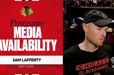 "Just try to play hockey at the end of the day." | Sam Lafferty Postgame 4.11.26