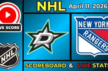 🔴 New York Rangers vs Dallas Stars LIVE | NHL | April 11, 2026 | Live SCOREBOARD