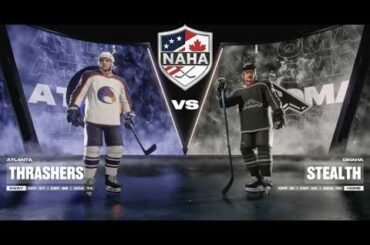 NAHA 2025-26 Season - Atlanta Thrashers (24-10-3) @ Omaha Stealth (21-16-0)