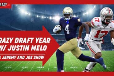 Analyzing HISTORICALLY WEAK NFL Draft w/ Justin Melo | The Jeremy and Joe Show