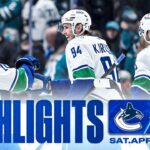 Game in 10 | Vancouver Canucks at San Jose Sharks Highlights (Apr 11 2026)