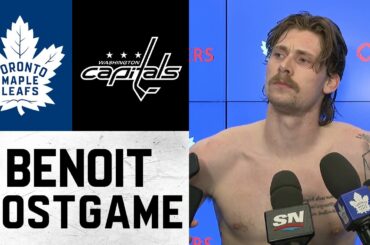 Simon Benoit | Post Game vs Washington Capitals | April 08, 2026