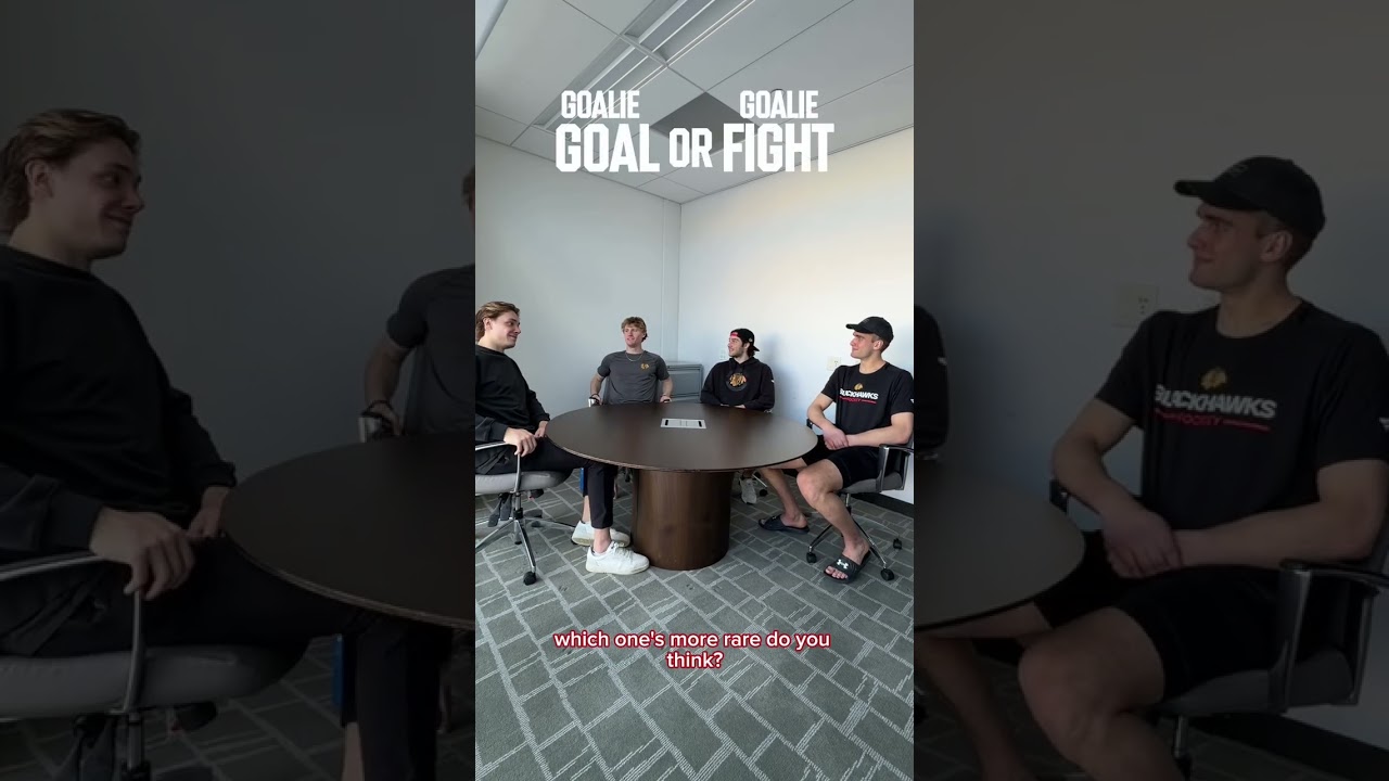 hockey ⬅️this or that➡️ @bmoUS #blackhawks #hockey #nhl #olivermoore