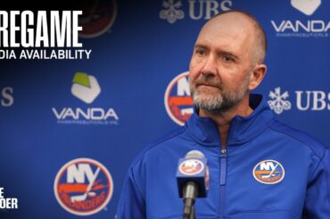 New York Islanders Pregame Availability | NYI vs MTL