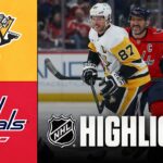 Penguins vs. Capitals | NHL Highlights | April 12, 2026