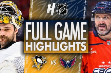Pittsburgh Penguins vs Washington Capitals  - FULL GAME HIGHLIGHTS | April 12, 2026 NHL Season