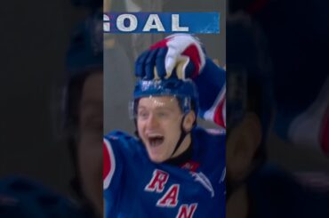 SYKORA SCORES 🤗 #adamsykora #nhl #hockey #goal #nyr