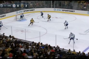 David Rittich gives Jack Eichel the freest goal of his career, a breakdown