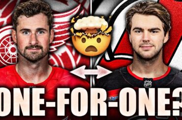 HUGE DYLAN LARKIN FOR NICO HISCHIER TRADE? ONE-FOR-ONE BLOCKBUSTER BETWEEN RED WINGS & DEVILS?