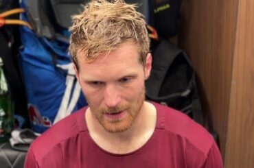 Avs forward Gabe Landeskog on Bednar injury