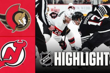 Senators vs. Devils | NHL Highlights | April 12, 2026