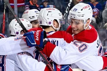 Canadiens score THREE goals in under ONE minute!!!