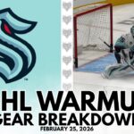 NHL Warmup & Gear Breakdown | Seattle Kraken | Joey Daccord & Philipp Grubauer