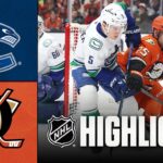Canucks vs. Ducks | NHL Highlights | April 12, 2026