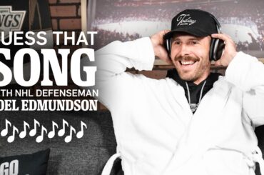 Joel Edmundson is an ELITE Locker Room DJ 🎶 | Refresh with the LA Kings