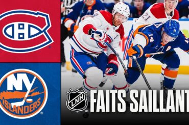 Canadiens vs Islanders 12/04/26 | Faits saillants
